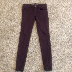 Americann Eagle sateen jeggings